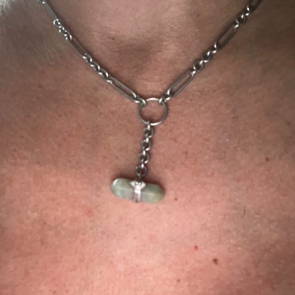 Karma and Luck beautiful crystal stone necklace - Picture 6 of 8